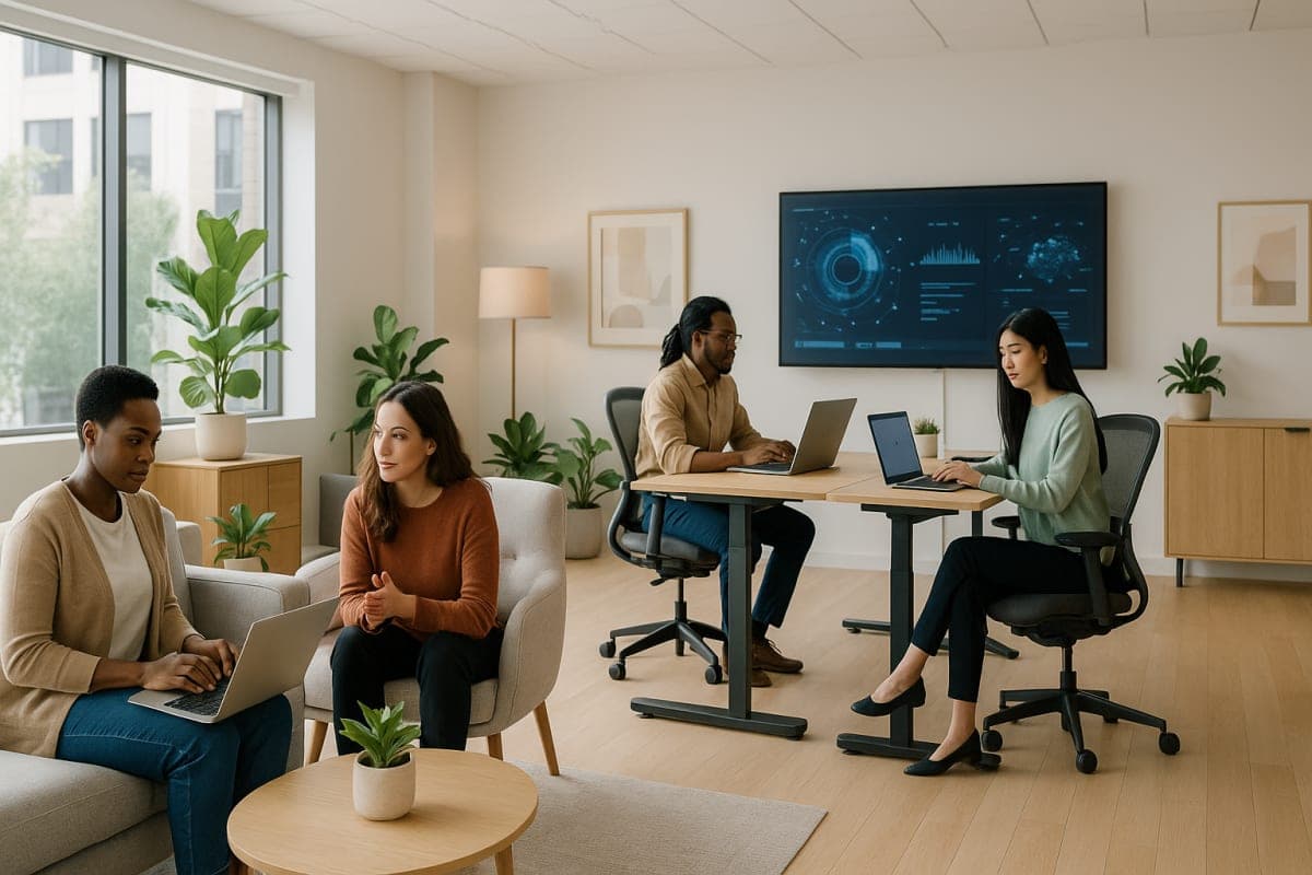 The Evolution of Workspaces: Predicting the Hybrid Office of Tomorrow